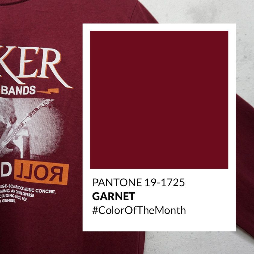 El color del mes de diciembre: GARNET | #ColorOfTheMonth