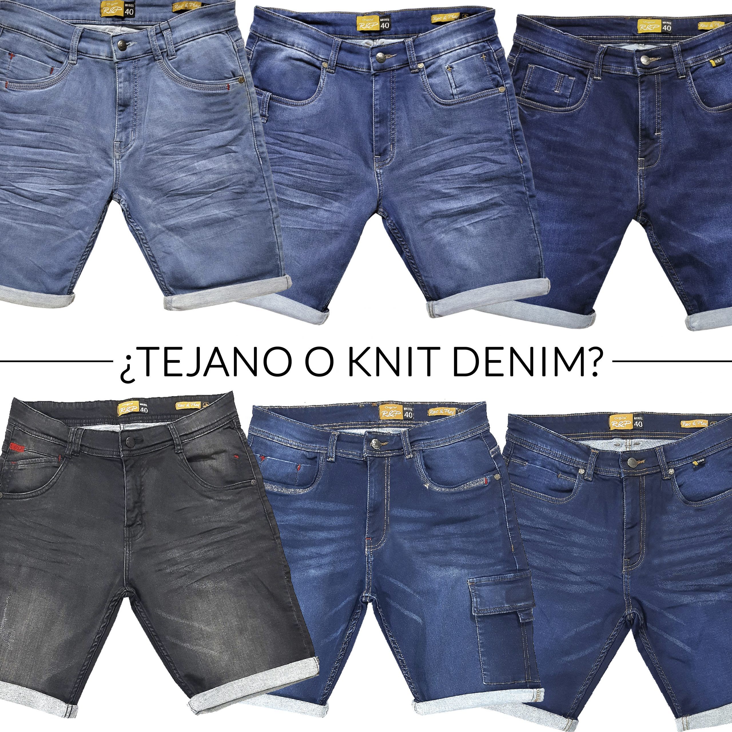 ¿Pantalón TEJANO o KNIT DENIM?
